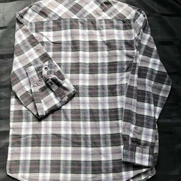 DRILL CLOTHING CO Mens Shirt Button Down Plaid - Picture 7 of 8